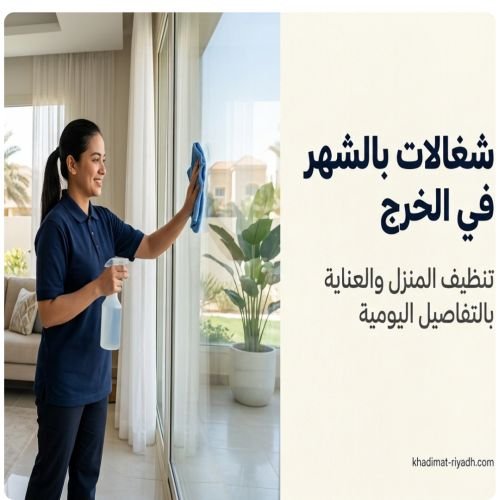 شغالات الخرج بالشهر
