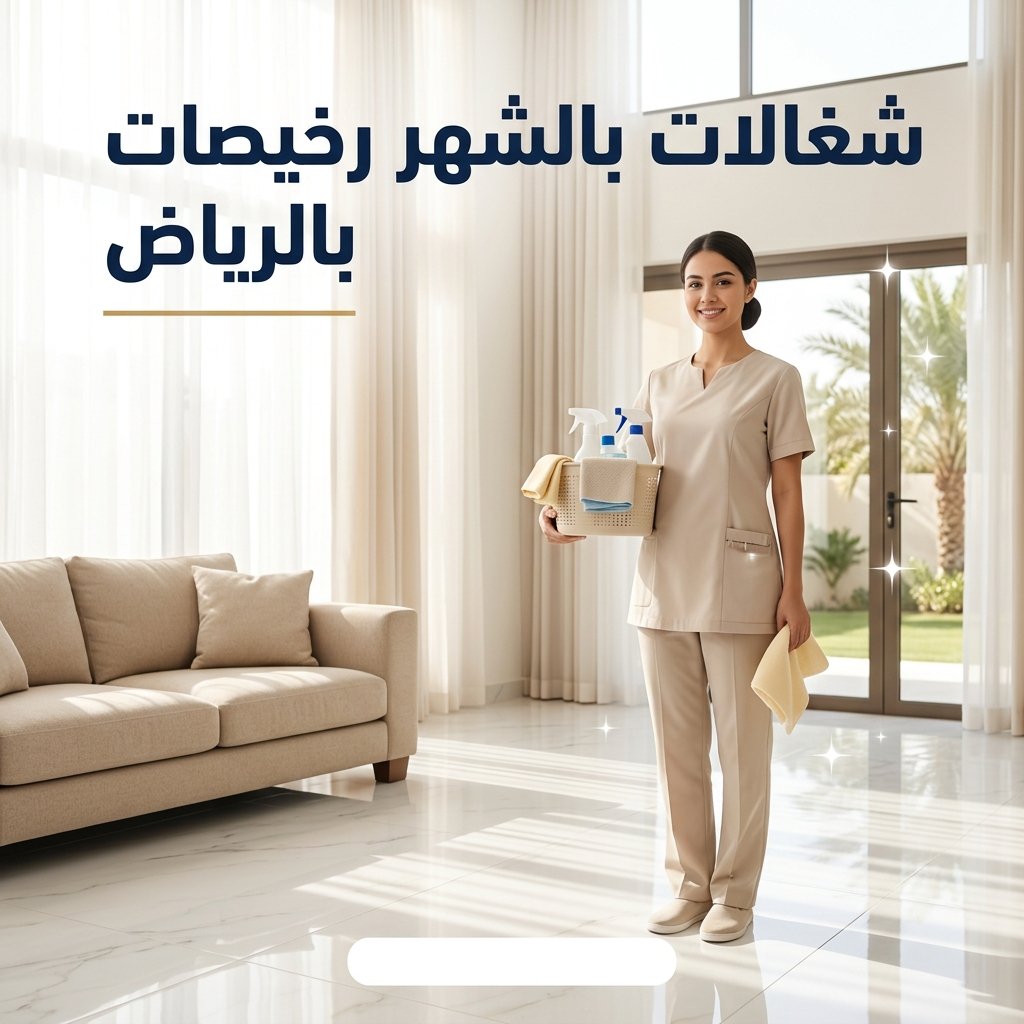شغالات بالشهر رخيصات بالرياض