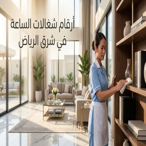 أرقام شغالات الساعة في شرق الرياض